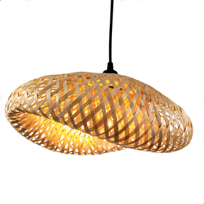 Luminária Pendente de Bambu Honolulu 40cm