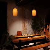 Luminária Pendente de Bambu Saint Martin
