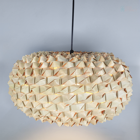 Luminária Pendente de Bambu Califórnia