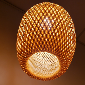 Luminária Pendente de Bambu Saint Martin