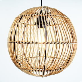 Luminária Pendente de Bambu San Andres
