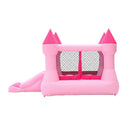 Castelo Inflável Rosa com Motor – Diversão Garantida
