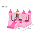 Castelo Inflável Rosa com Motor – Diversão Garantida