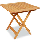 Mesa Arandu 75 x 75 cm com 4 Cadeiras Dobráveis