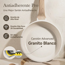 Jogo de Panelas 5 Peças + Utensílios – Antiaderente de Granito com Cabo de Madeira