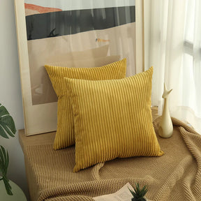 Capa de Almofada Veludo Cotelê 45x45cm