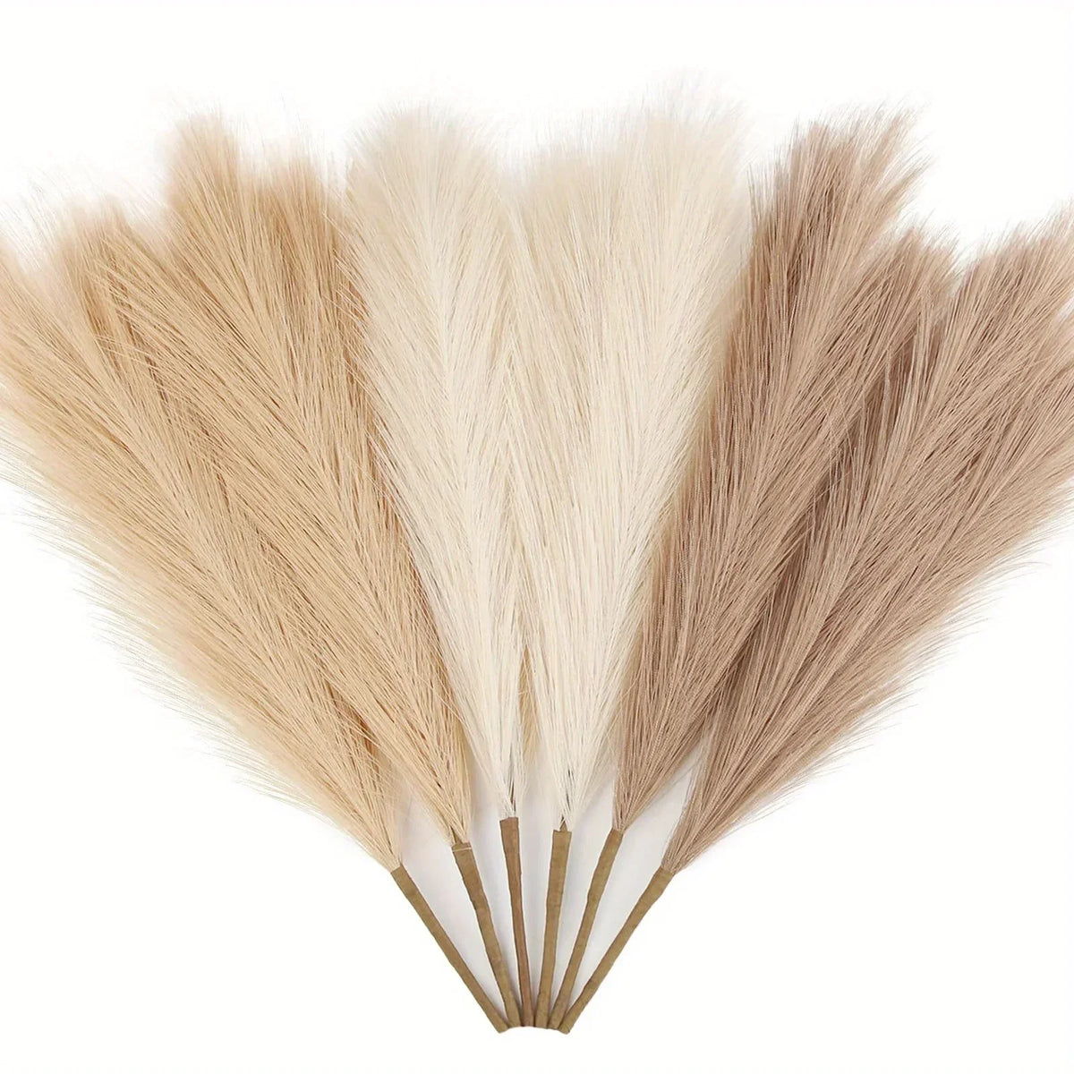 Kit 6 Ramos de Capim-dos-Pampas Artificial