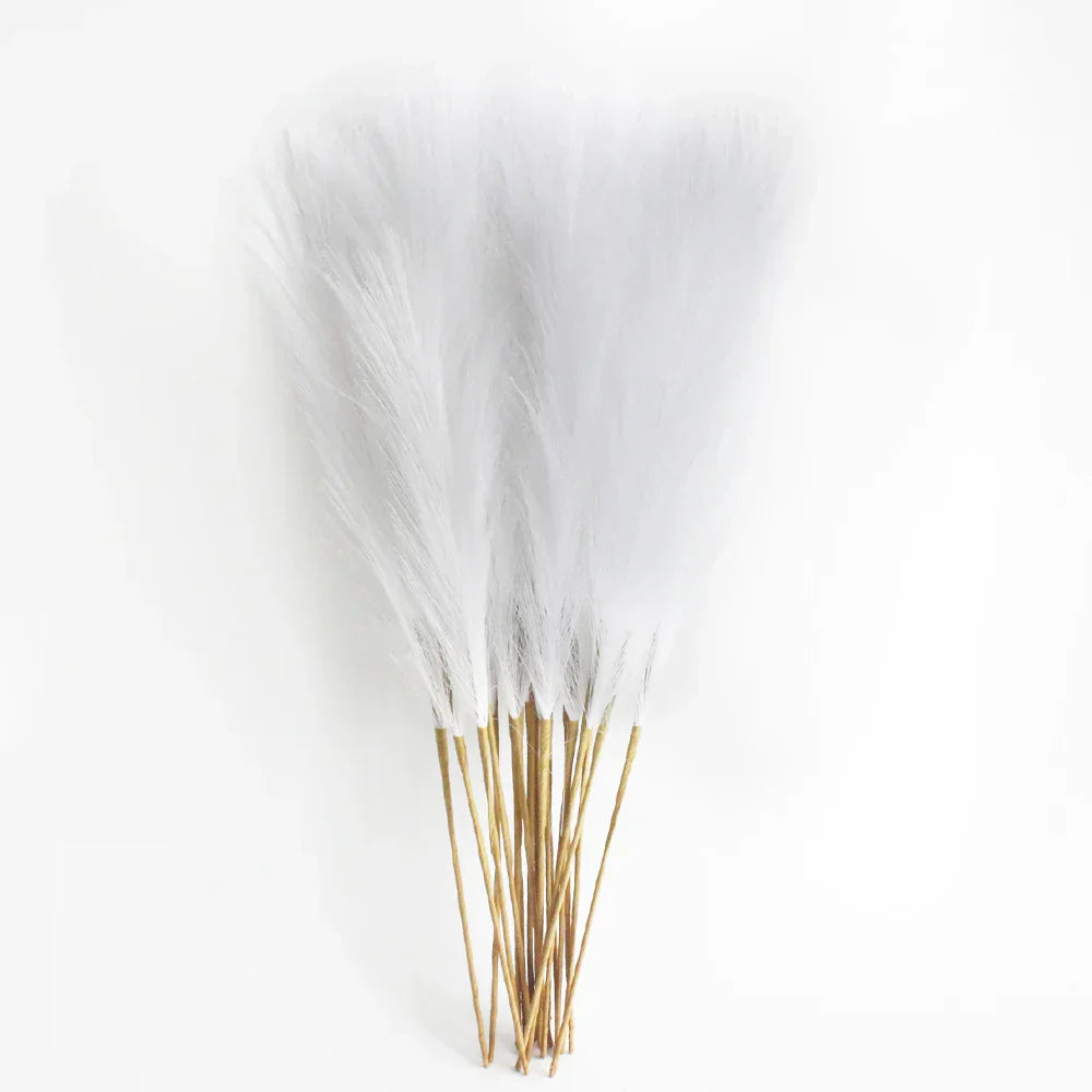 Kit 6 Ramos de Capim-dos-Pampas Artificial