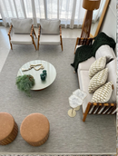 Tapete de Sisal Belga Cinza Nalaboho – Todos os Tamanhos