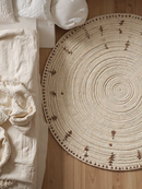 Tapete Redondo de Sisal e Algodão – Todos os Tamanhos