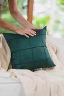 Almofada Cru Verde 50 x 50 cm