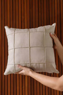 Almofada de Poliéster Cru 50 x 50 cm