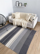 Tapete de Algodão Listras Azuis – 2,00 x 2,50 m