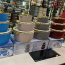 Kit com 3 Panelas com Revestimento Antiaderente – Práticas e Duráveis