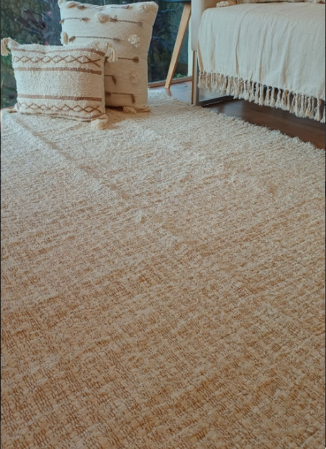 Tapete Artesanal Sala Quarto 100% Algodão Nala Todos os Tamanhos