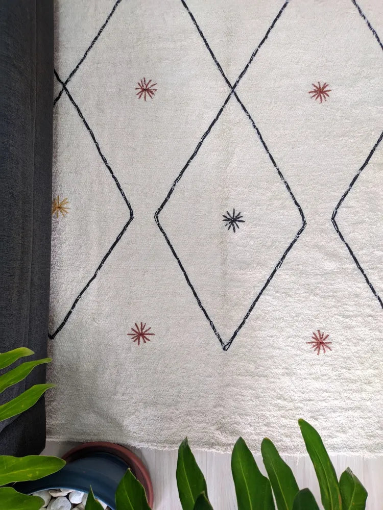 Tapete manual Boho Florido