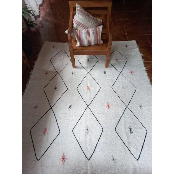 Tapete manual Boho Florido